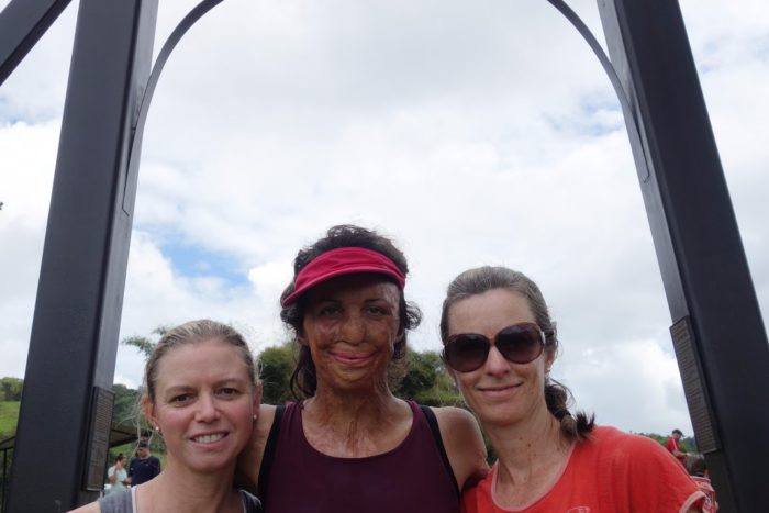 Turia and teammates on the Kokoda Track in 2016